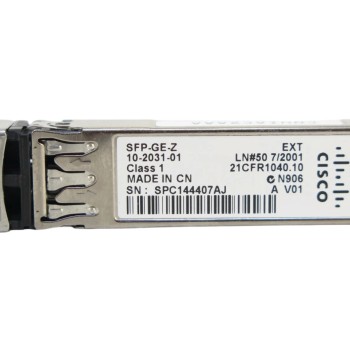 1000BASE-ZX Gigabit Ethernet SFP with Digital Optical Monitoring 1000BASE-ZX Gigabit Ethernet SFP with Digital Optical Monitoring