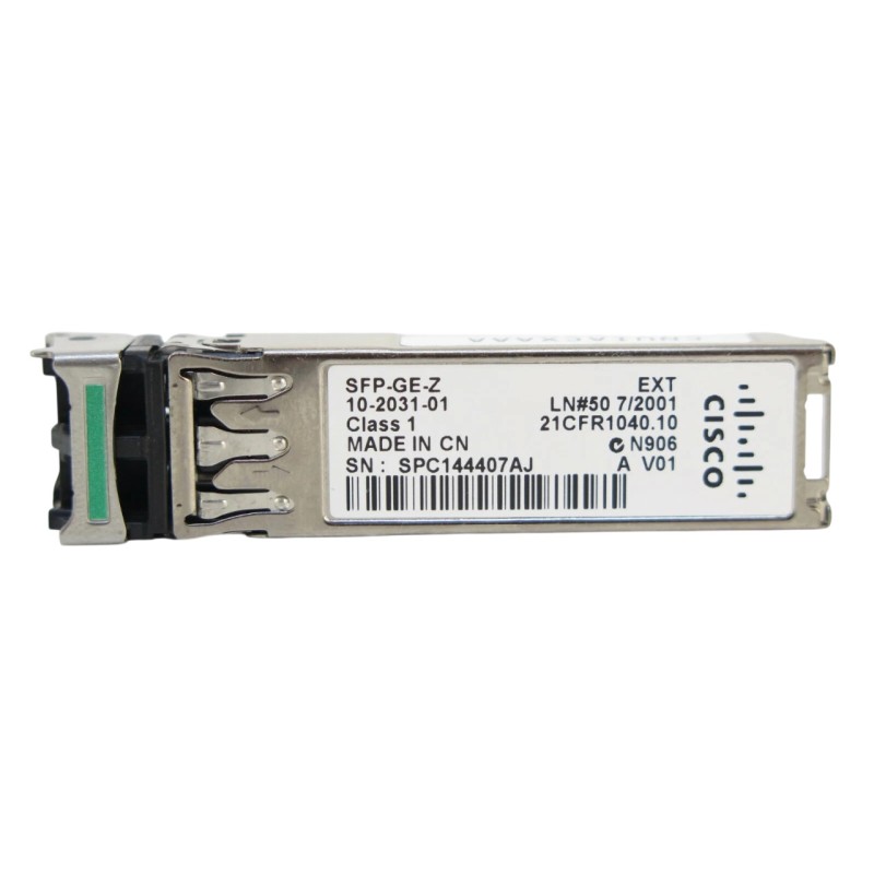 Cisco SFP-GE-Z 1000BASE-ZX Gigabit Ethernet SFP with Digital Optical Monitoring