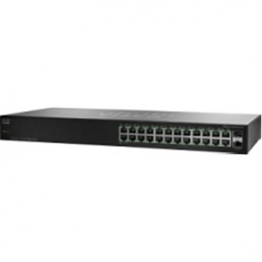 24-Port Gigabit Switch with 2 Combo Mini-GBIC Ports