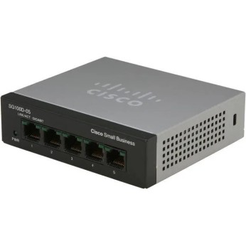 Cisco SG100D-05 Unmanaged Gigabit Desktop Switch Ethernet