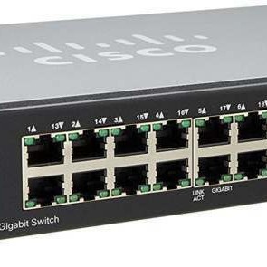 Compact 24-Port Gigabit Switch with 2 Combo Mini-GBIC Ports