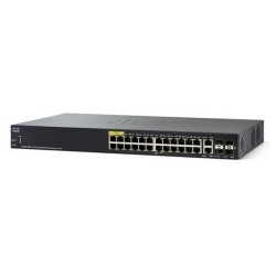 Cisco SG350-28P-K9-EU 28-Port Gigabit PoE Managed Ethernet Switch