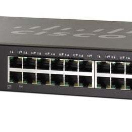 SG500-28P 28-Port Gigabit PoE Stackable Managed Switch Ethernet