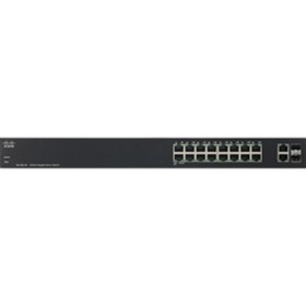 SG200-18 16-Port 10/100/1000, 2 Combo Mini-GBIC Ethernet Switch