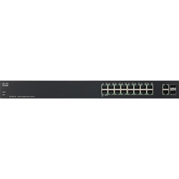 Cisco SLM2016T-NA SG200-18 16-Port 10/100/1000, 2 Combo Mini-GBIC Ethernet Switch