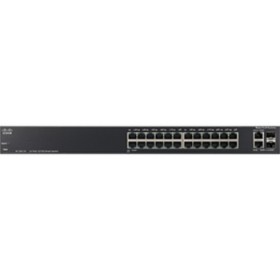 SF200-24 24-Port 10/100, 2 Combo Mini-GBIC Ethernet Switch