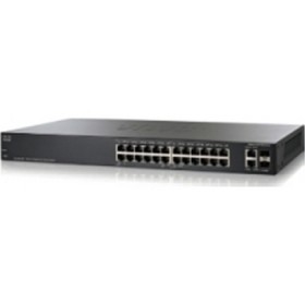 SF200-24P 24-Port FE PoE and 2 GbE Combo Smart Switch Ethernet