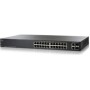 SF200-24P 24-Port FE PoE and 2 GbE Combo Smart Switch Ethernet