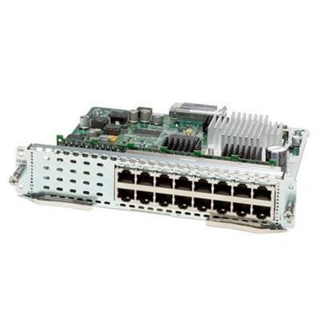 Cisco SM-ES3G-16-P Enhanced EtherSwitch L2/L3 Service Module 16ge PoE