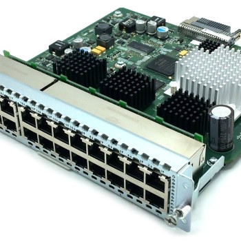 Enhanced EtherSwitch L2/L3 Switch Service Module 24-Port Gigabit Ethernet PoE