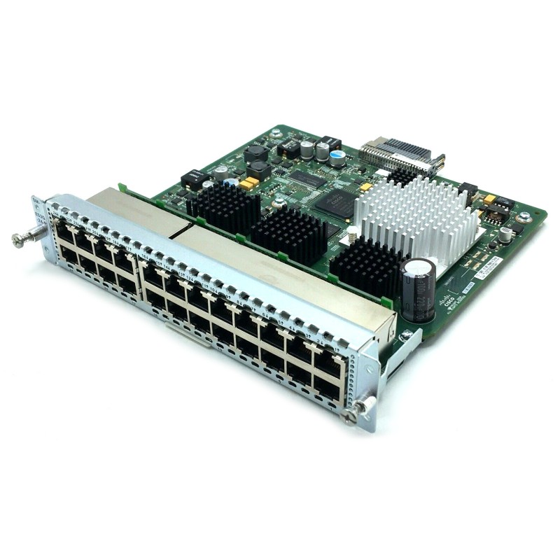 Cisco SM-ES3G-24-P Enhanced EtherSwitch L2/L3 Switch Service Module 24-Port Gigabit Ethernet PoE