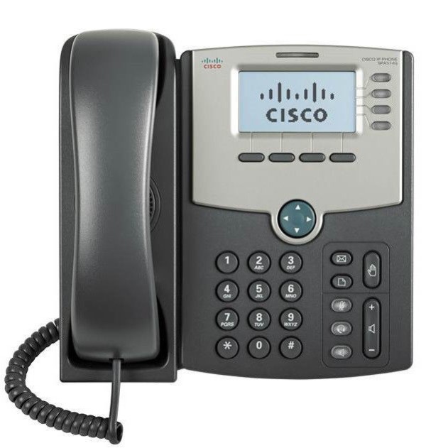 Cisco SPA514G 4-Line IP Phone with 2-Port Gigabit Ethernet Switch PoE and LCD Display