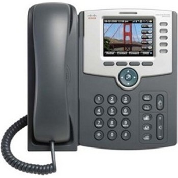 5-Line IP Phone with Color-Display PoE 802.11G Bluetooth