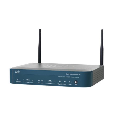 Cisco SRP547W-A-K9 SRP 547W Wireless Broadband Router Modem/Wireless