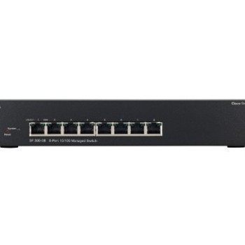 SF300-08 8-Port 10/100 Managed Ethernet Switch