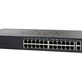 SF300-24P 24 10/100 PT2 10/100/1000-Combo Mini-GBIC PT Ethernet Switch