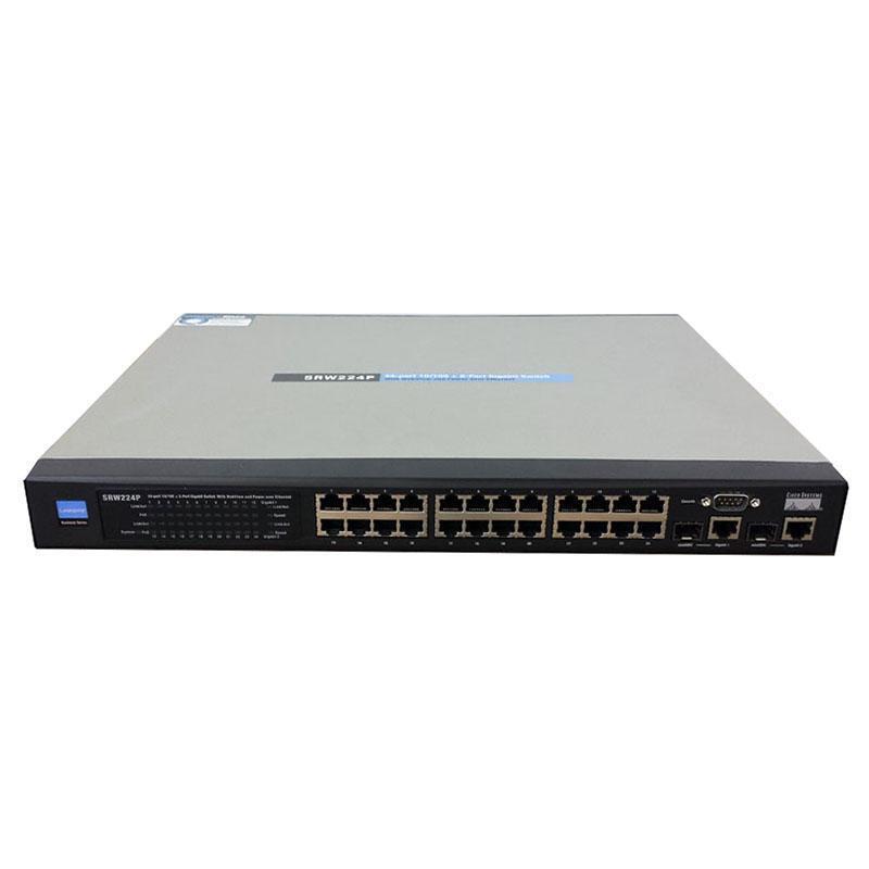 Cisco SRW224P 24-Port WebView Gigabit Ethernet Switch with PoE