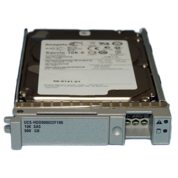 Cisco UCS-HDD900GI2F106 900GB SAS 10K RPM 6GB SFF Hard Disk Drive Hot Plug Sled Mounted