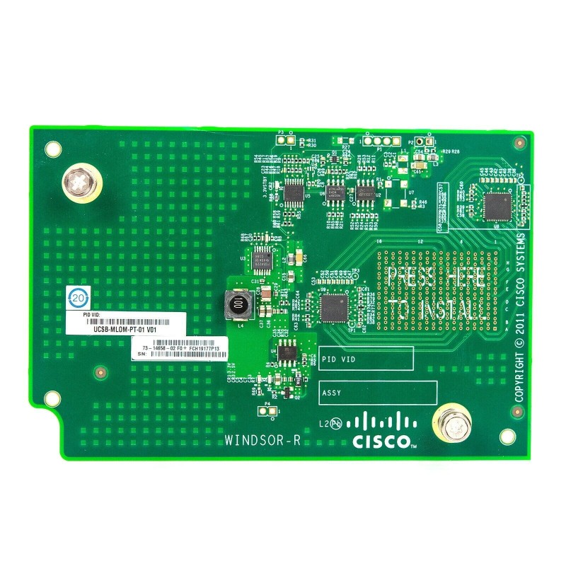 Cisco UCSB-MLOM-PT-01 Port Expander Card Mezzanine F/ Vic 1240 Modular Lom F/ucs B-Series