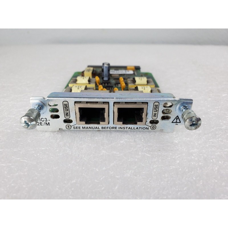 Cisco VIC3-2E/M Cisco 2-Port Voice-I/F Card - E&M Voice Interface (VIC)