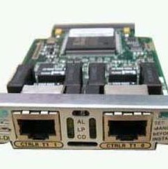 2-Port RJ-48 Multiflex Trunk Voice WAN Interface Card