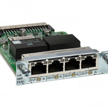 4-Port T1/E1 Voice/WAN Interface Card Module