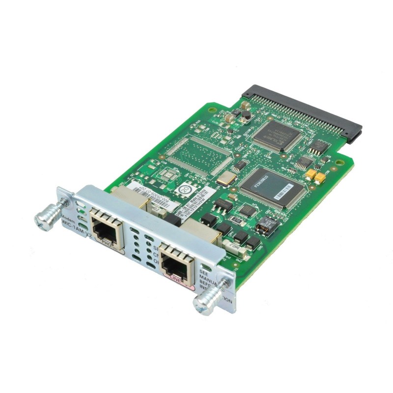Cisco WIC-1AM Analog (POTS) Modem Module, WAN Interface Card