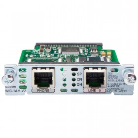 1-Port Analog Modem Interface Card WAN (WIC)