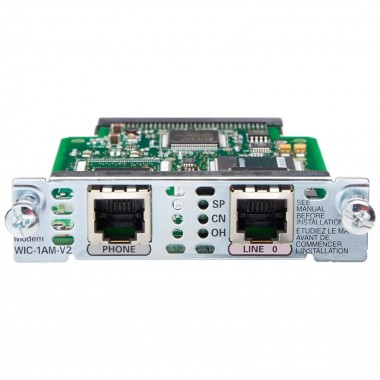 1-Port Analog Modem Interface Card WAN (WIC)