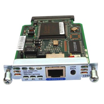 1-Port T1/Fractional T1 DSU/CSU WAN Interface Card 1-Port T1/Fractional T1 DSU/CSU WAN Interface Card