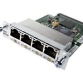 4-Port Fast Ethernet Switch WAN Interface Card Module