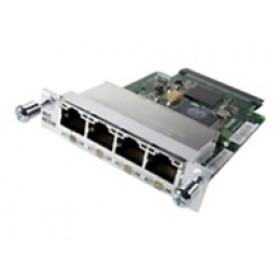 4-Port Fast Ethernet Switch WAN Interface Card Module