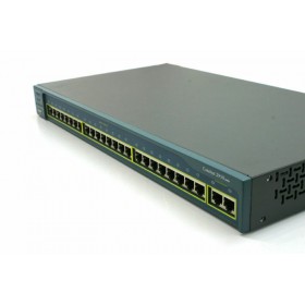 Catalyst 2950 24-Port 10/100 Fast Ethernet Network Switch with (2) Fixed 10/100/1000Base-T Ports