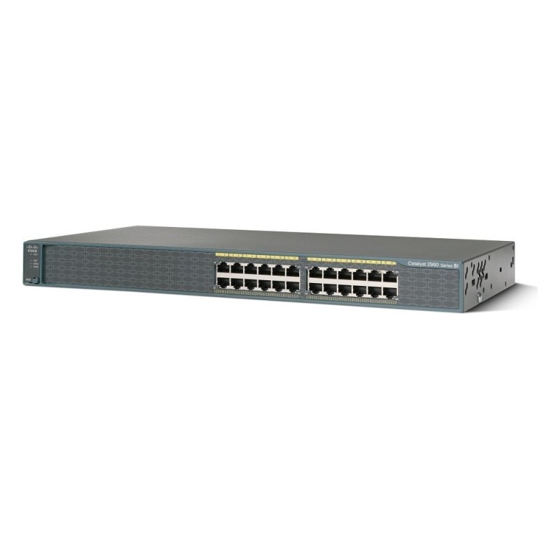 Cisco WS-C2960-24-S Catalyst 2960 24-Port 10/100 LAN Lite Software Ethernet Switch