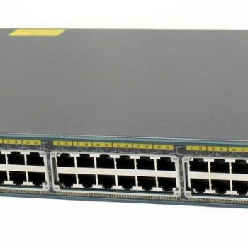 Catalyst 2960 48-Port 10/100 PoE + 2-Port 1000Base-T +2 SFP LAN Lite Image