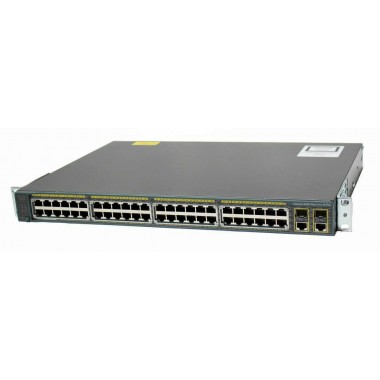 Catalyst 2960 48-Port 10/100 PoE + 2-Port 1000Base-T +2 SFP LAN Lite Image