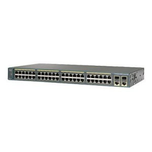 Cisco WS-C2960-48TC-L Catalyst 2960 Catalyst Ethernet Switch 48 x 10/100 + 2 x combo Gigabit SFP