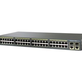 Catalyst 2960 Switch 48-Port 10/100 + (2) 10/100/1000 TX Uplinks, 1RU, LAN Base Image