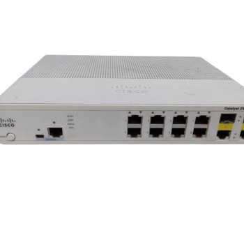 Catalyst 2960C 8 10/100 2-Port Dual-Purpose Uplinks Ethernet Switch