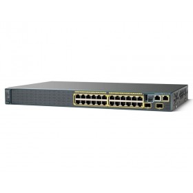 Catalyst 2960S 24-Port 10/100/1000 PoE 370W 2 x 10G SFP+ Ethernet Switch