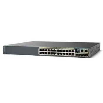 Cisco WS-C2960S-24TD-L Catalyst Managed Switch 24- 10/100/1000, 2-10Gb SFP+/ 2-1GB SFP