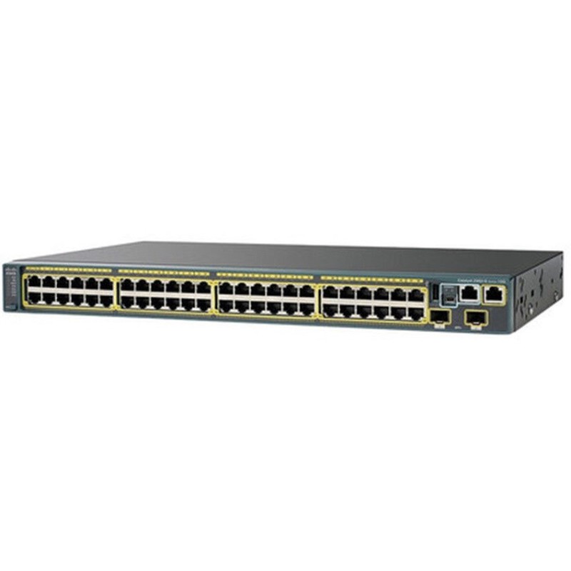 Cisco WS-C2960S-48TD-L Catalyst 2960S 48 10/100/1000 2 x 10G SFP+ LAN Base Ethernet Switch