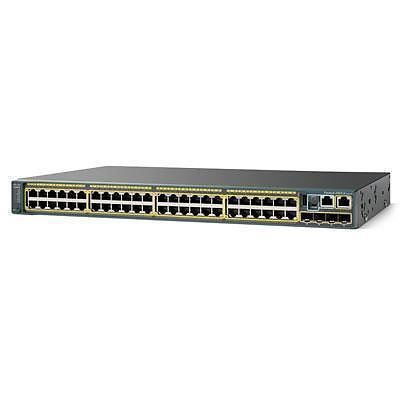 Cisco WS-C2960S-48TS-L Catalyst 2960S 48 10/100/1000 4 x SFP LAN Base Ethernet Switch