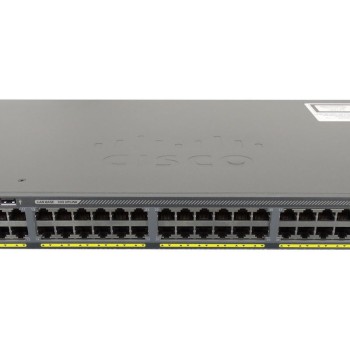 Catalyst 2960-x, 48-Port GigE, 2-Port 10G SFP+ Uplink Ports, LAN Base Image, Ethernet Switch