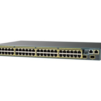 Catalyst 2960-x 48-Port GigE and 2x 1G SFP LAN Lit Ethernet Switch