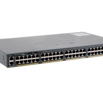 Catalyst 2960-x 48 Gige 2X1G SFP LAN Lit Ethernet Switch