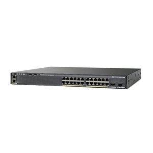 Cisco WS-C2960XR-24TD-I Catalyst 2960-XR 24-Port Data Switch 2 SFP+ Uplinks IP Lite