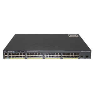 Cisco WS-C2960XR-48LPD-I Catalyst 2960-XR 48-Port Limited PoE+ 2 SFP+ Uplinks IP Lite 370w