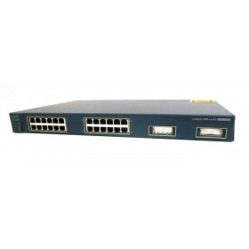 Catalyst 3524-PWR-XL with Integrated Inline Power, (2) GBIC Ports, Enterprise Edition
