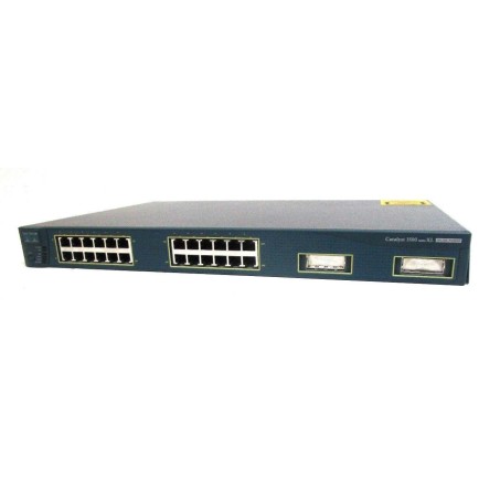 Cisco WS-C3524-PWR-XL-EN Catalyst 3524-PWR-XL with Integrated Inline Power, (2) GBIC Ports, Enterprise Edition